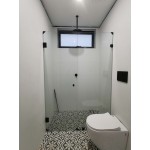 Hawo Frameless Wall To Wall Shower Screen 900-1000 *2000